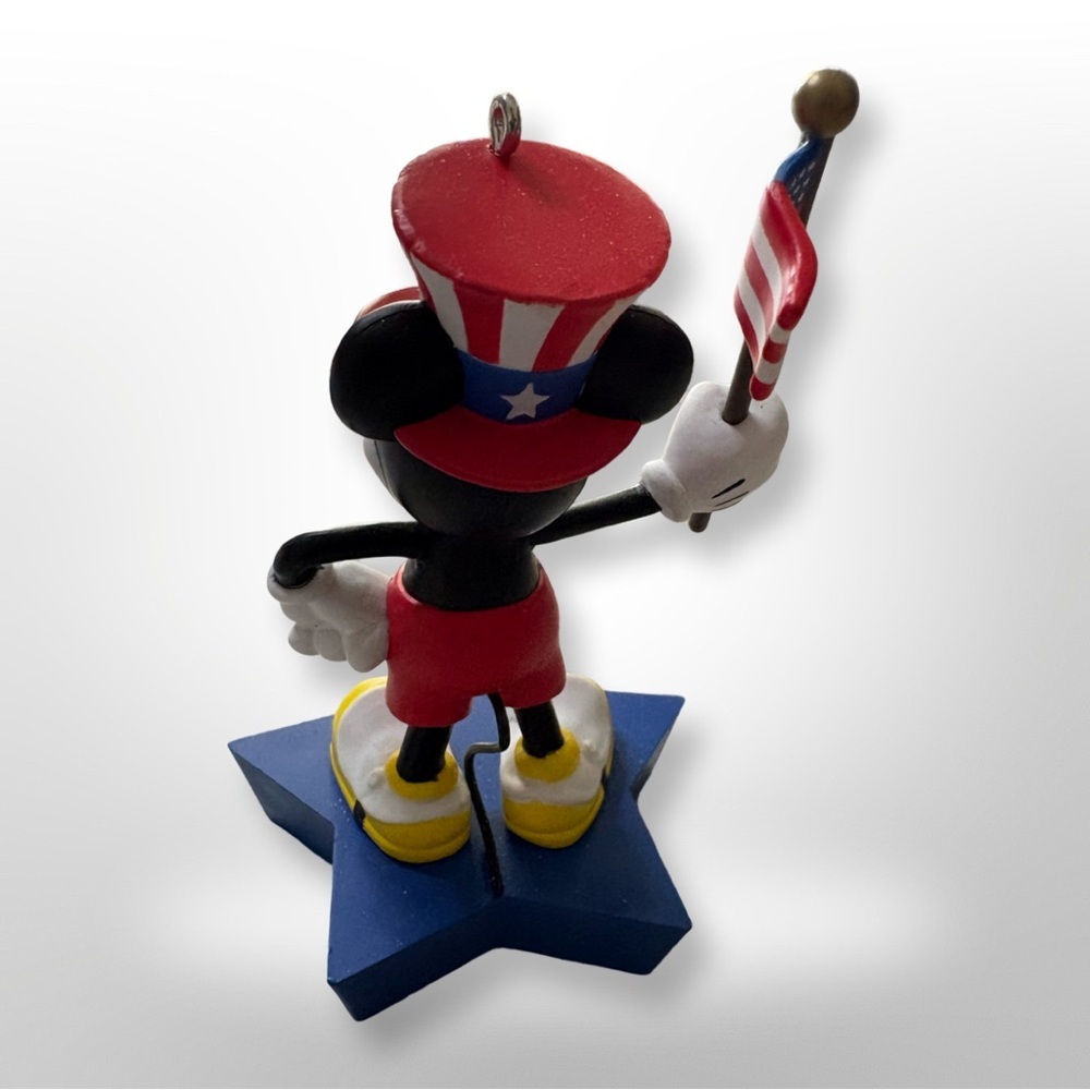Mickey Mouse Ornament True Patriot Hallmark Keepsake Christmas red white blue - Picture 4 of 6